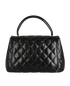Top Handle, &pound;2,900, Handbags, Black, Lambskin Leather, Back view
